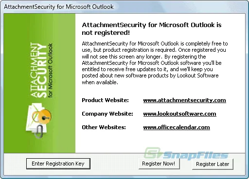 Attachment Security for Outlook Ekran görüntüsü 2