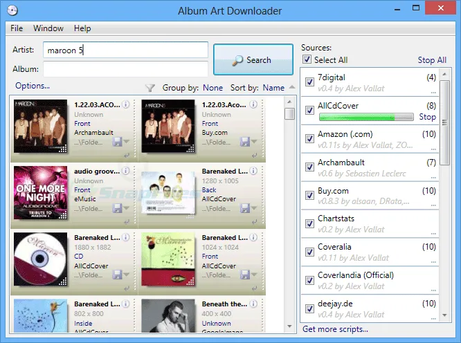 Album Art Downloader XUI Ekran görüntüsü 1