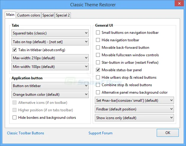 Classic Theme Restorer Ekran görüntüsü 1