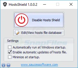 HostsShield Ekran görüntüsü 2