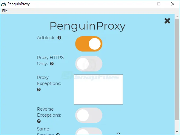 PenguinProxy Ekran görüntüsü 2