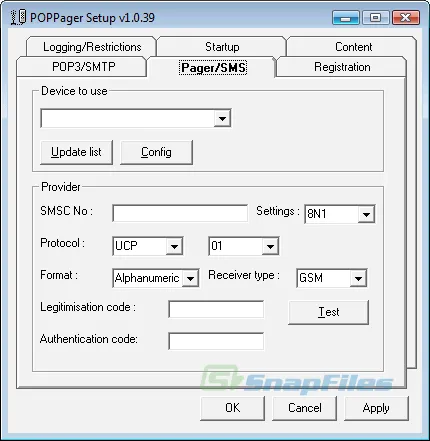 POP Pager Ekran görüntüsü 1