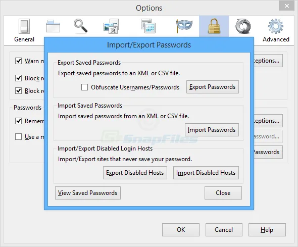 Firefox Password Exporter Ekran görüntüsü 1