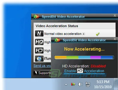 SPEEDbit Video Accelerator Ekran görüntüsü 2