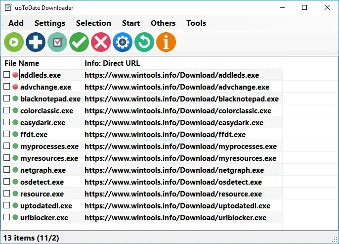 upToDate Downloader Ekran görüntüsü 1