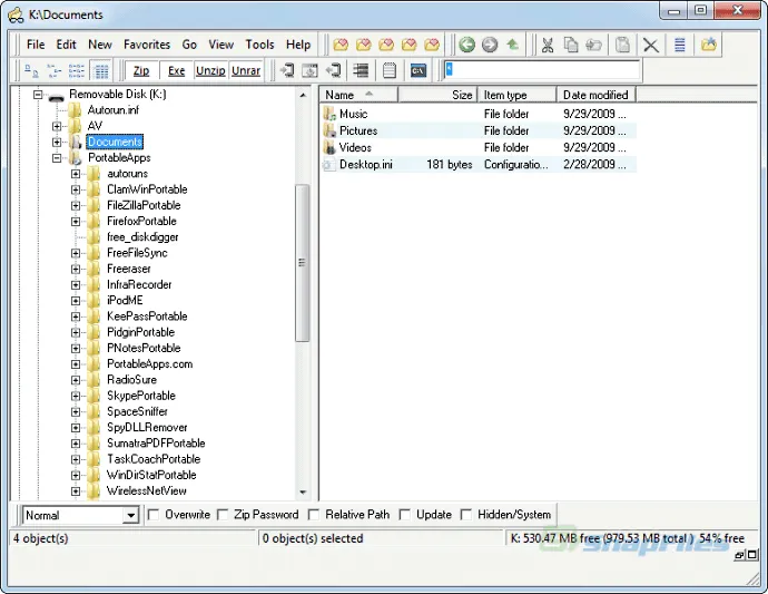 A43 File Management Utility Ekran görüntüsü 1
