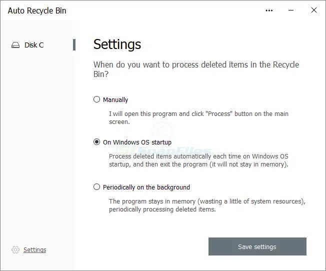 Auto Recycle Bin Ekran görüntüsü 2