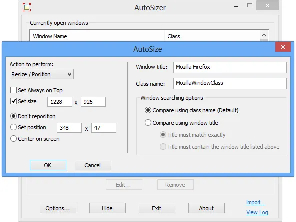 AutoSizer Ekran görüntüsü 2