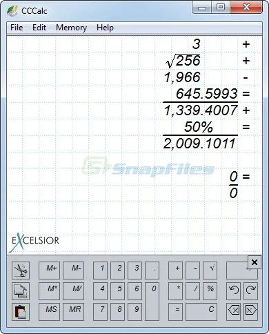 CCCalc Ekran görüntüsü 1