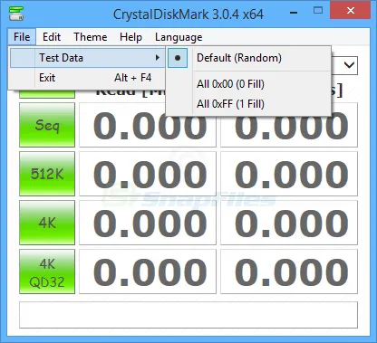 Crystal DiskMark Ekran görüntüsü 2