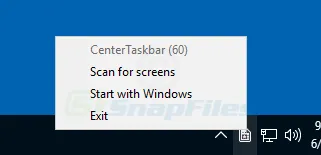 CenterTaskbar Ekran görüntüsü 2