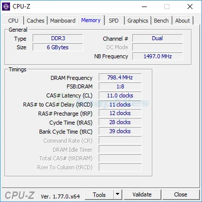 CPU-Z Ekran görüntüsü 2