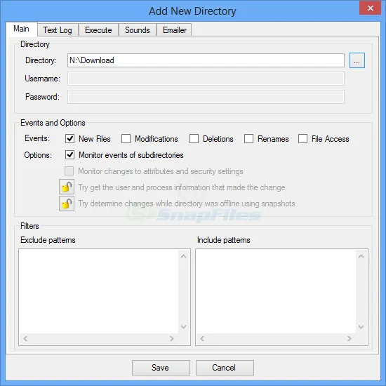 Directory Monitor Ekran görüntüsü 2