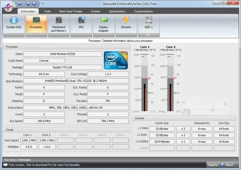EnhanceMySe7en (Free Version) Ekran görüntüsü 1