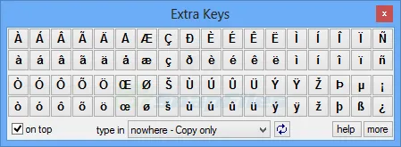 Extra Keys Ekran görüntüsü 1