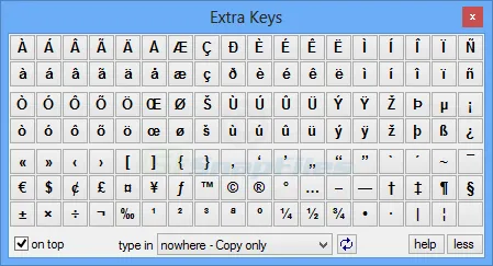 Extra Keys Ekran görüntüsü 2