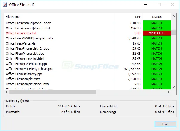 HashCheck Shell Extension Ekran görüntüsü 1