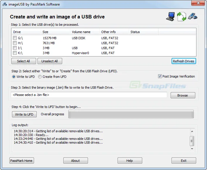 ImageUSB Ekran görüntüsü 1