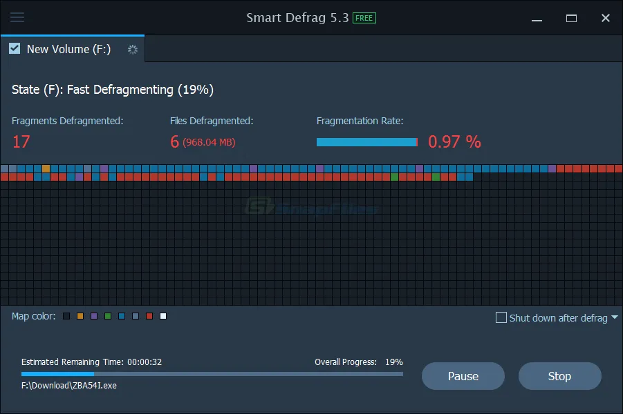 IObit Smart Defrag Ekran görüntüsü 2