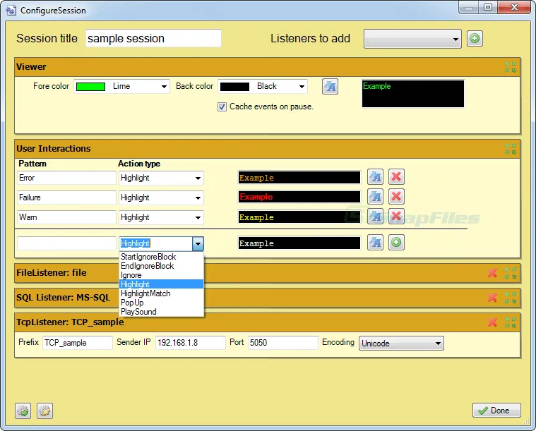 logview4net Ekran görüntüsü 1