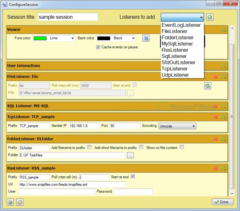 logview4net Ekran görüntüsü 2