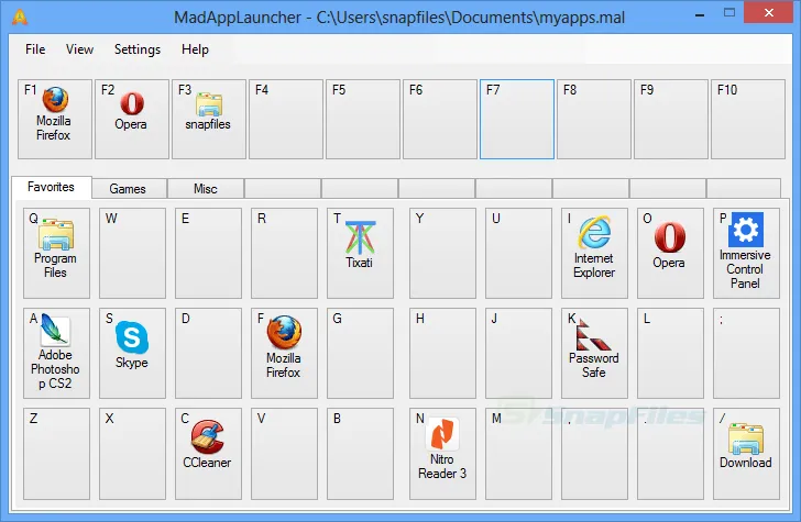 MadAppLauncher Ekran görüntüsü 1