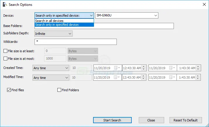 MobileFileSearch Ekran görüntüsü 2