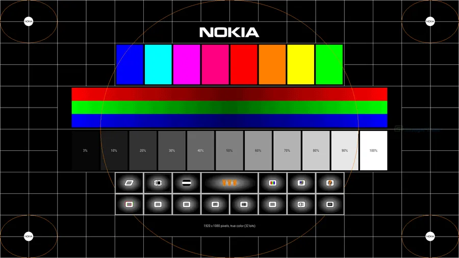 Nokia Monitor Test Ekran görüntüsü 1