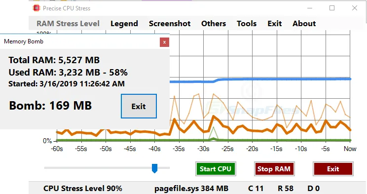 Precise CPU Stress Ekran görüntüsü 2