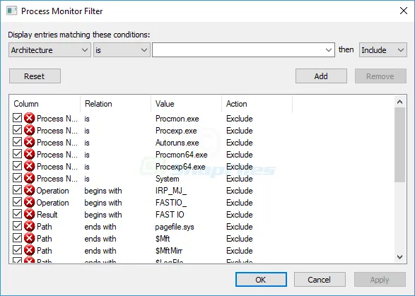 Process Monitor Ekran görüntüsü 2