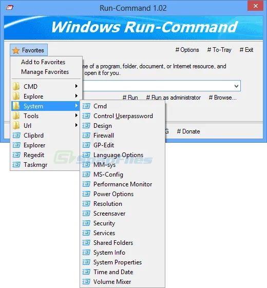 Run-Command Ekran görüntüsü 2