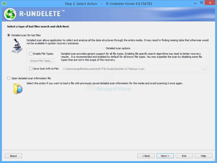 R-Undelete Home Ekran görüntüsü 2