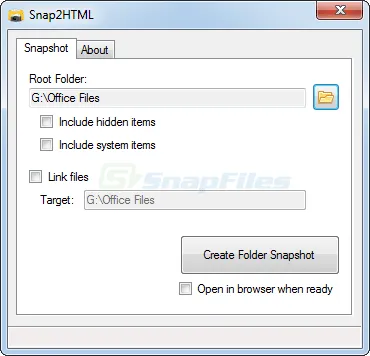 Snap2HTML Ekran görüntüsü 2