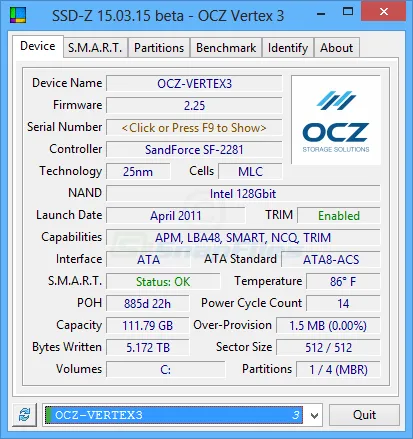 SSD-Z Ekran görüntüsü 1