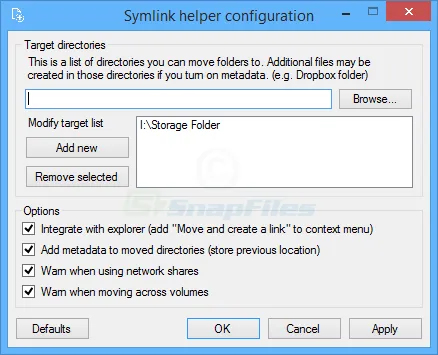 Symlink Helper Ekran görüntüsü 2