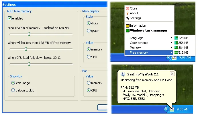 SysInfoMyWork Ekran görüntüsü 1