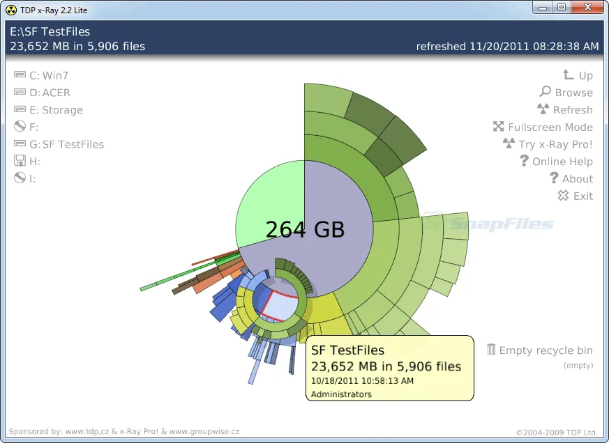 TDP x-Ray Lite Ekran görüntüsü 1