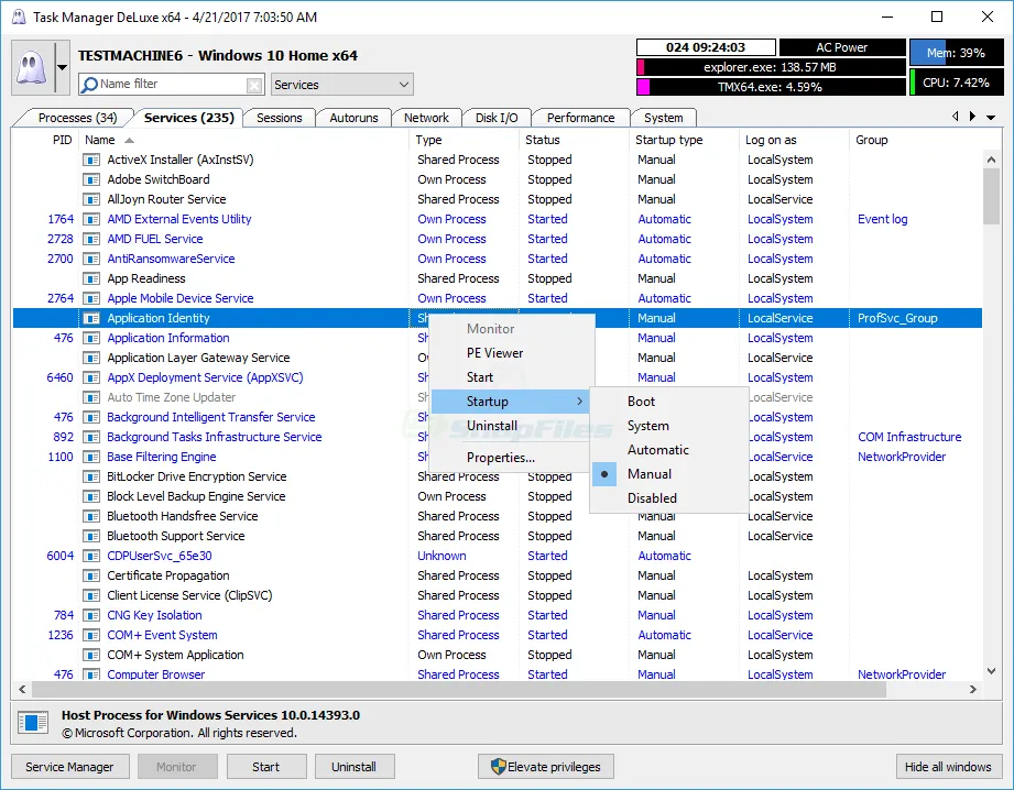 MiTeC Task Manager DeLuxe Ekran görüntüsü 2