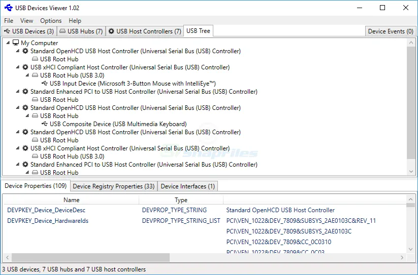 USB Devices Viewer Ekran görüntüsü 2