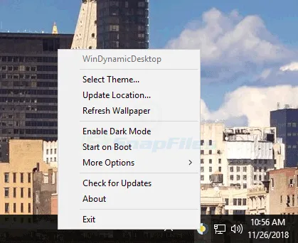 WinDynamicDesktop Ekran görüntüsü 2