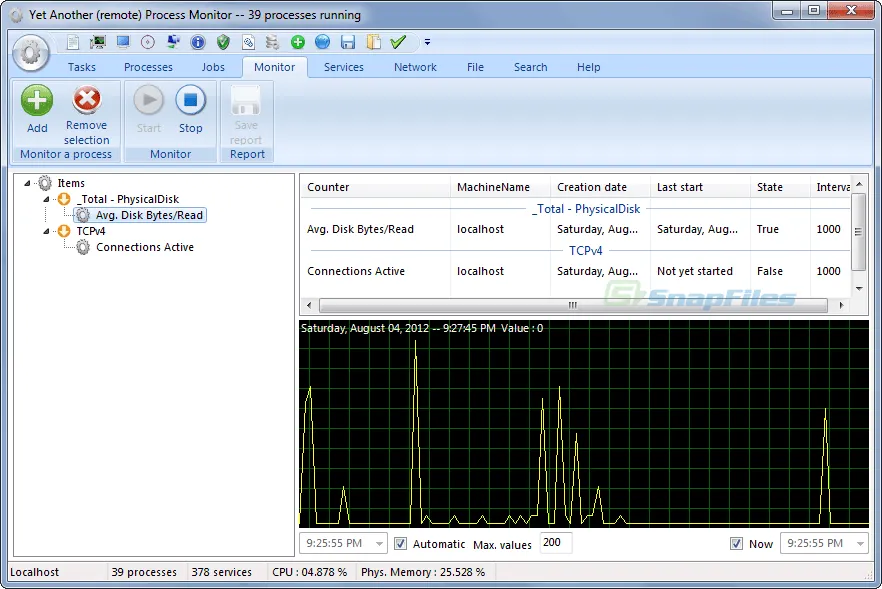 Yet Another Process Monitor Ekran görüntüsü 2