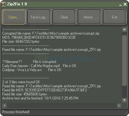 Zip2Fix Ekran görüntüsü 2