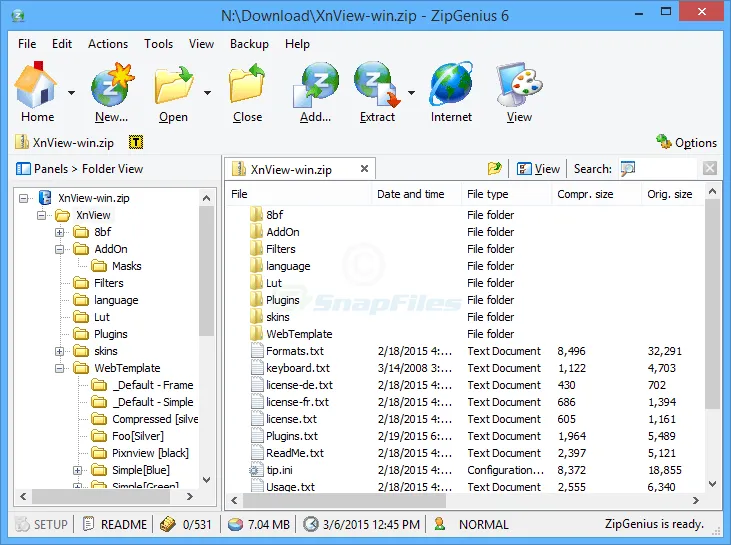 ZipGenius Ekran görüntüsü 2